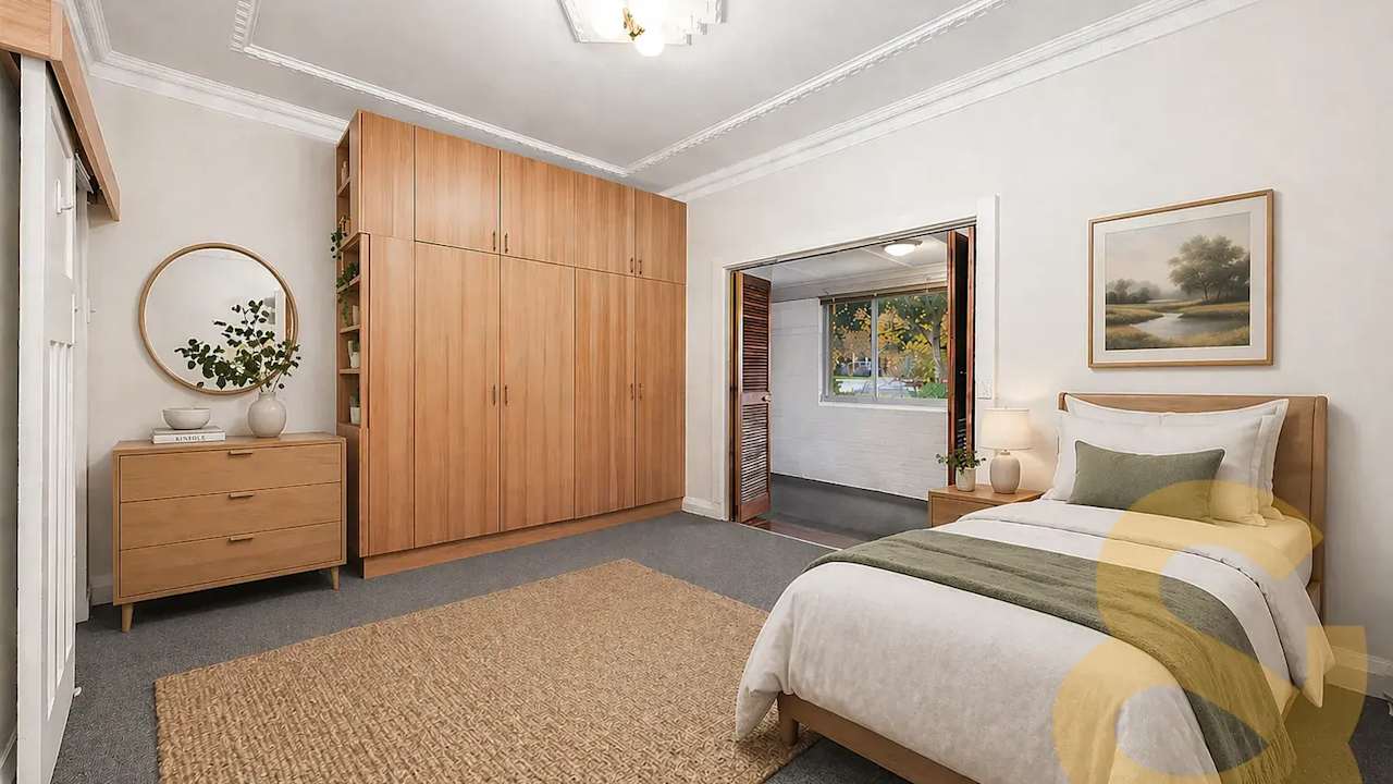 Furnished room in a share house
