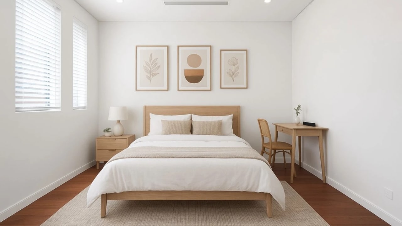 Room with own bathroom