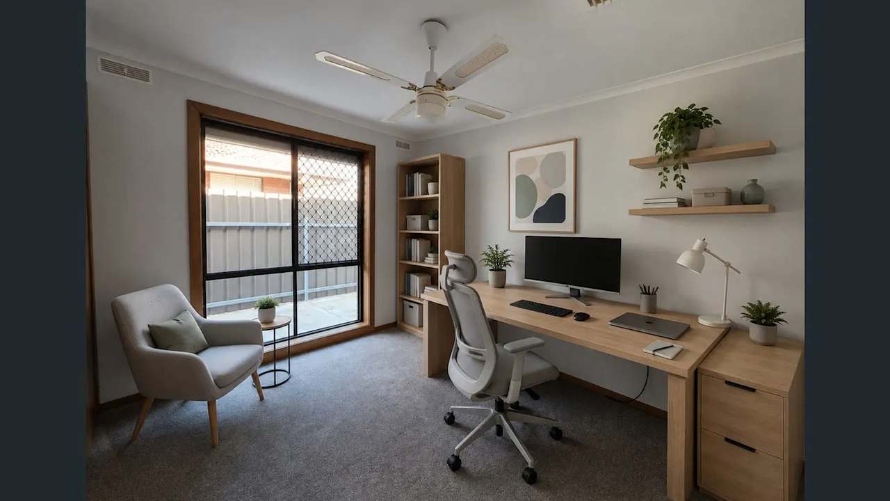 Whole property with 2 rooms for rent