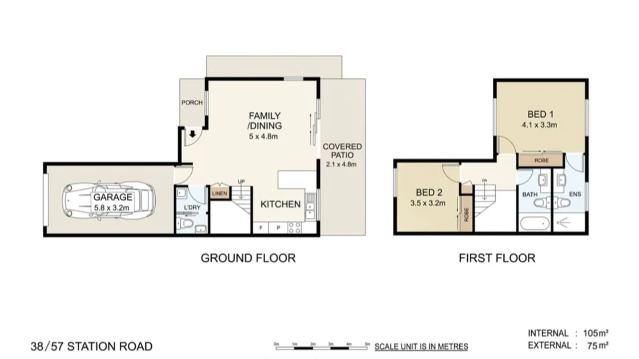 Room with own bathroom