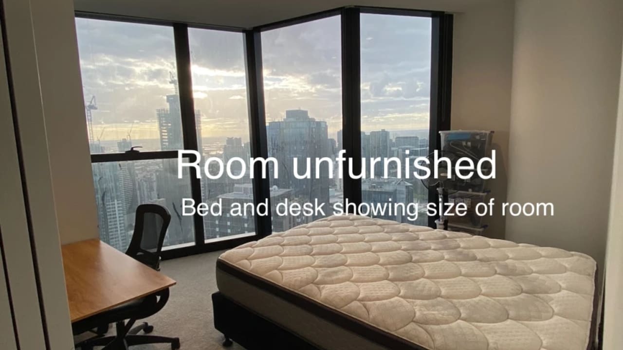 Unfurnished room with own bathroom