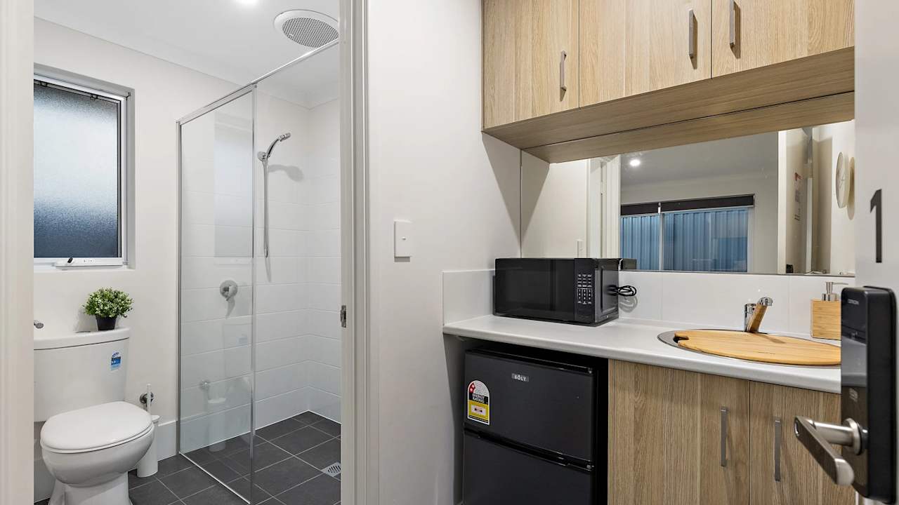Furnished room with ensuite in a share house