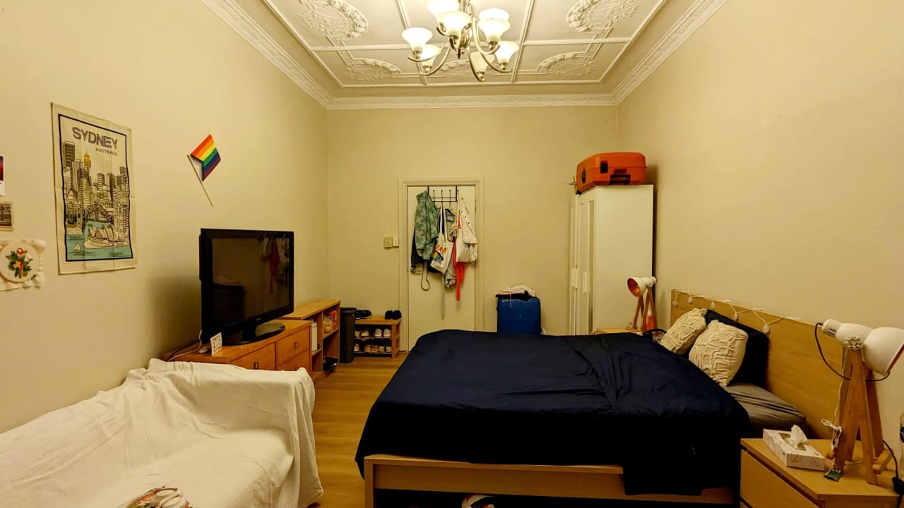 Furnished room with own bathroom