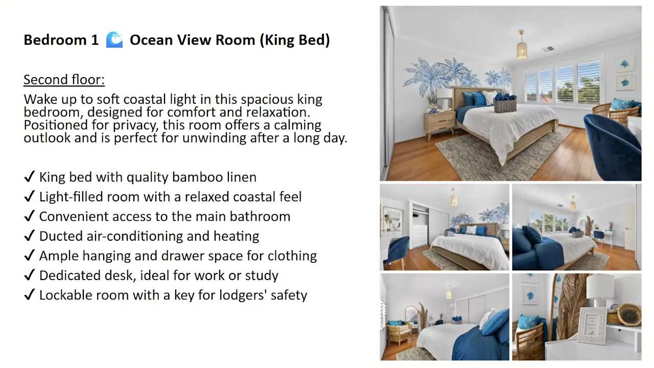 Furnished room in a share house