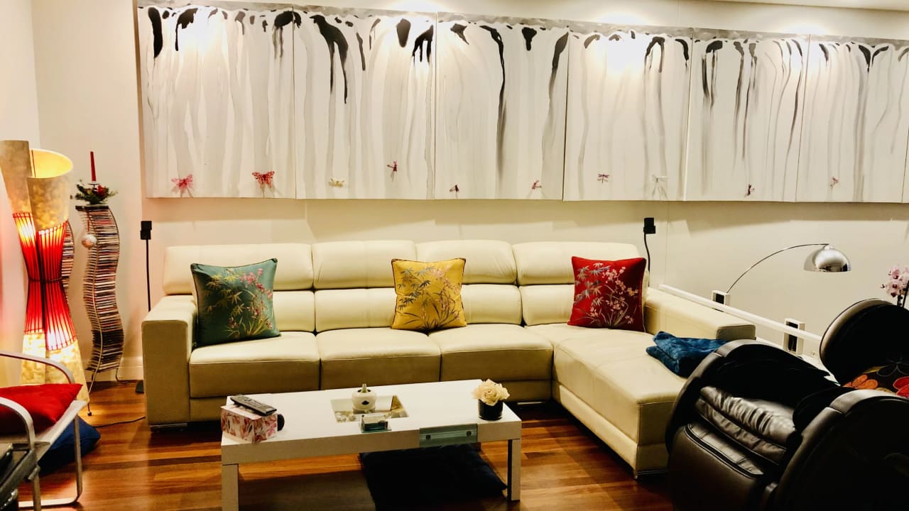 Furnished room with own bathroom