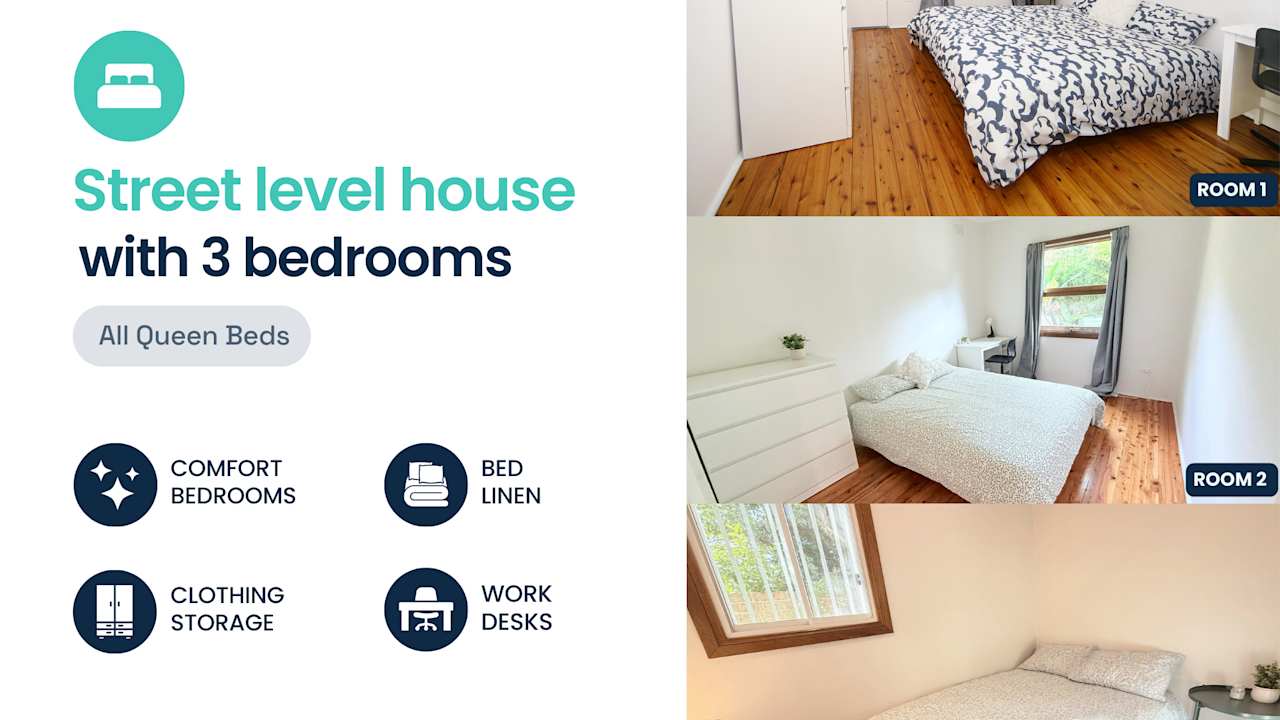 Furnished room in a share house