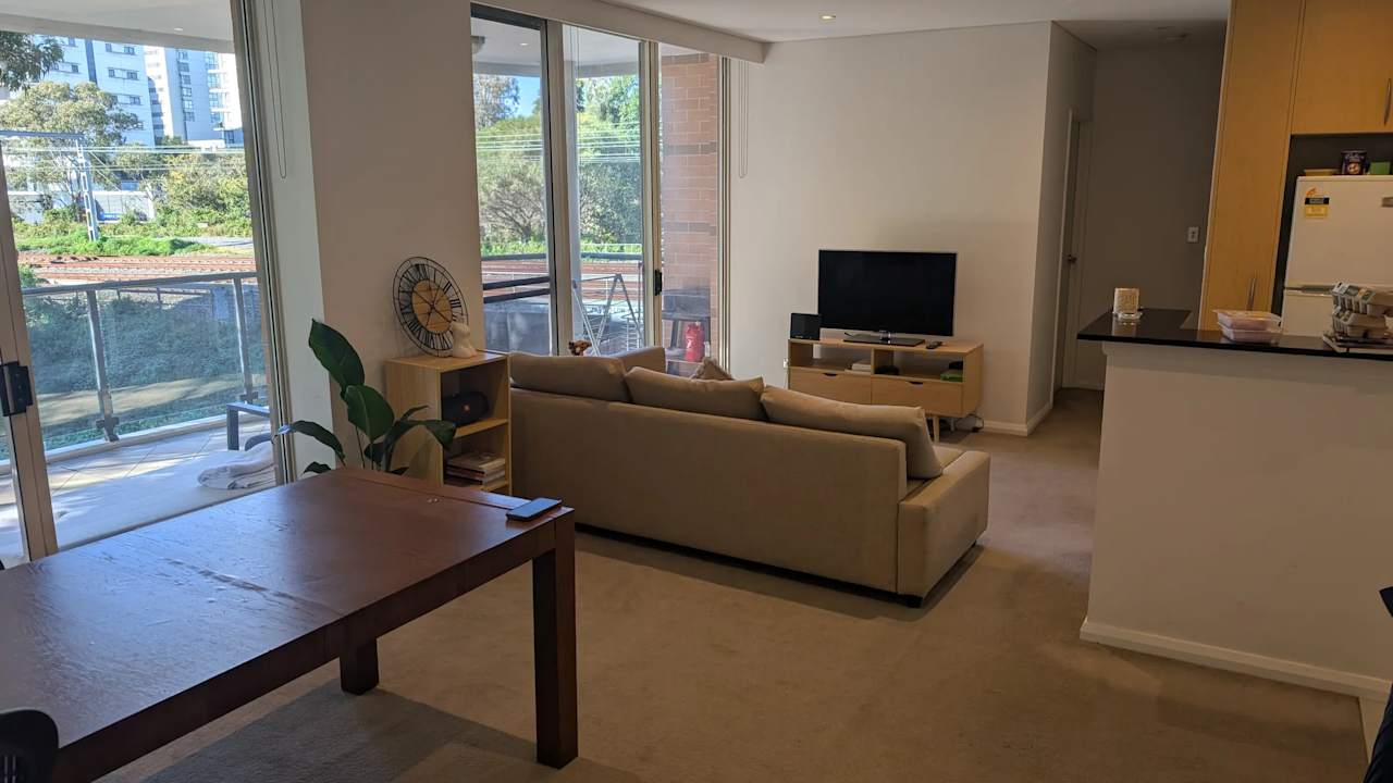 Furnished room with own bathroom