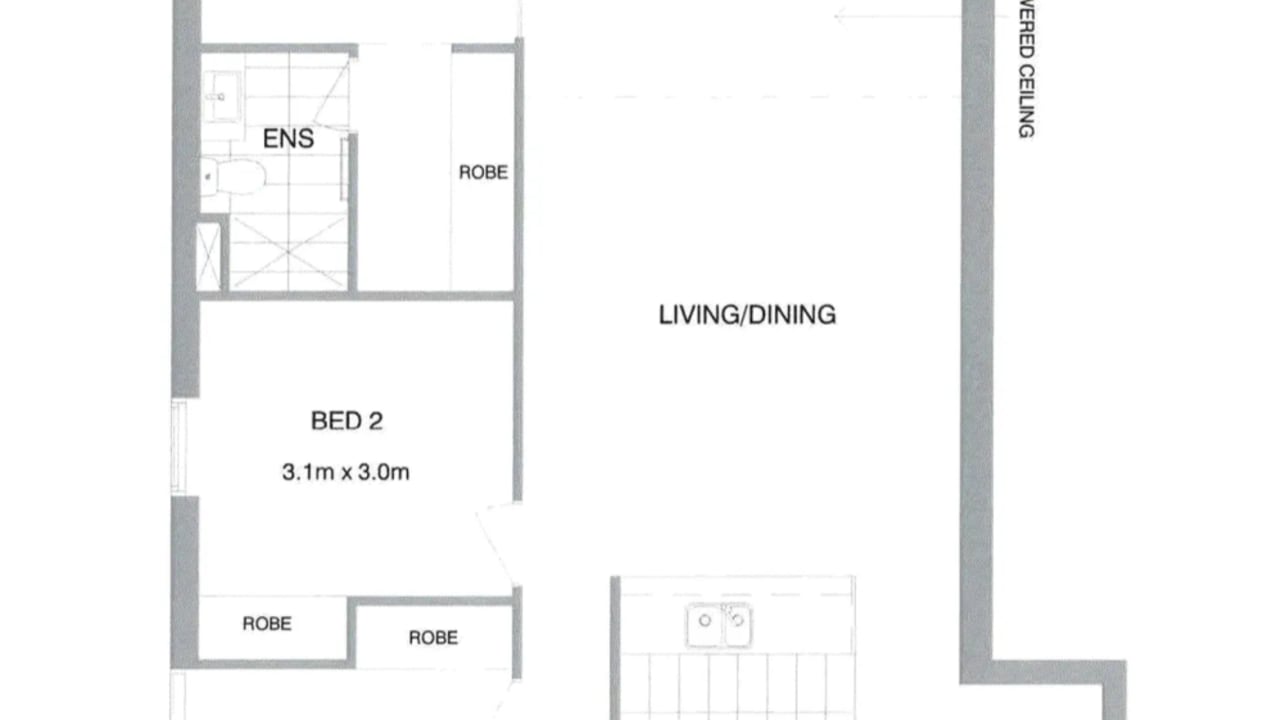 Furnished room in a flatshare