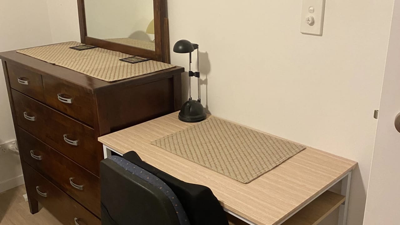 Furnished room with own bathroom