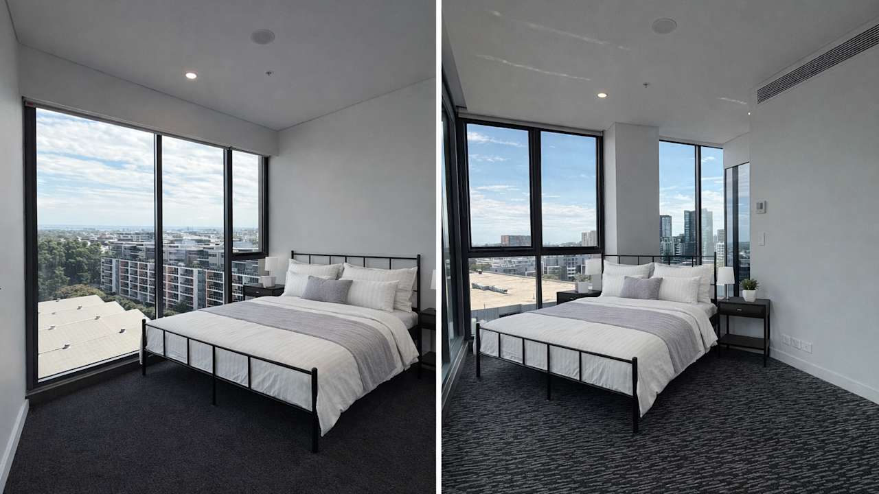 Whole property with 2 rooms for rent