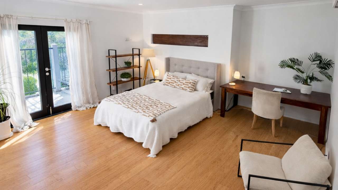 Furnished room with own bathroom