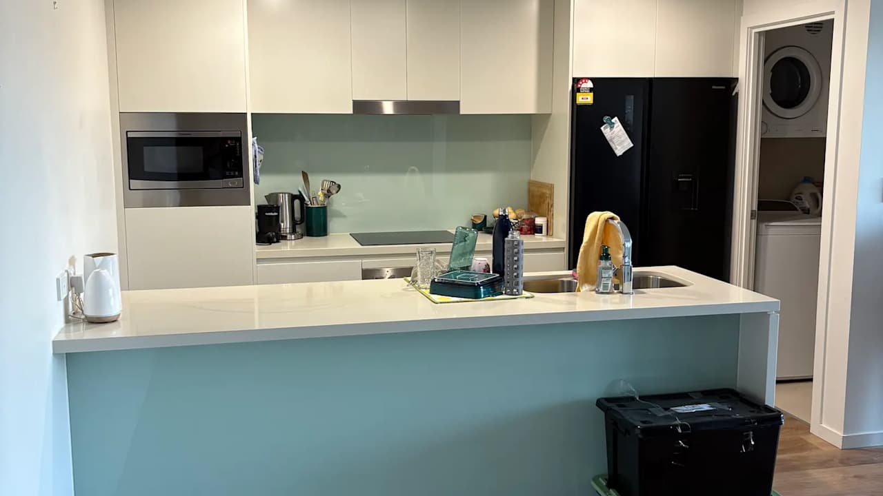 Unfurnished room with own bathroom