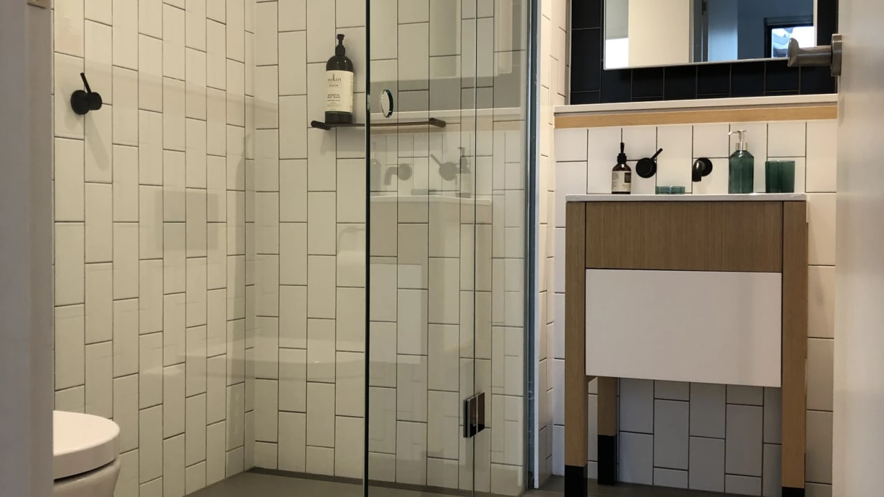 Room with own bathroom