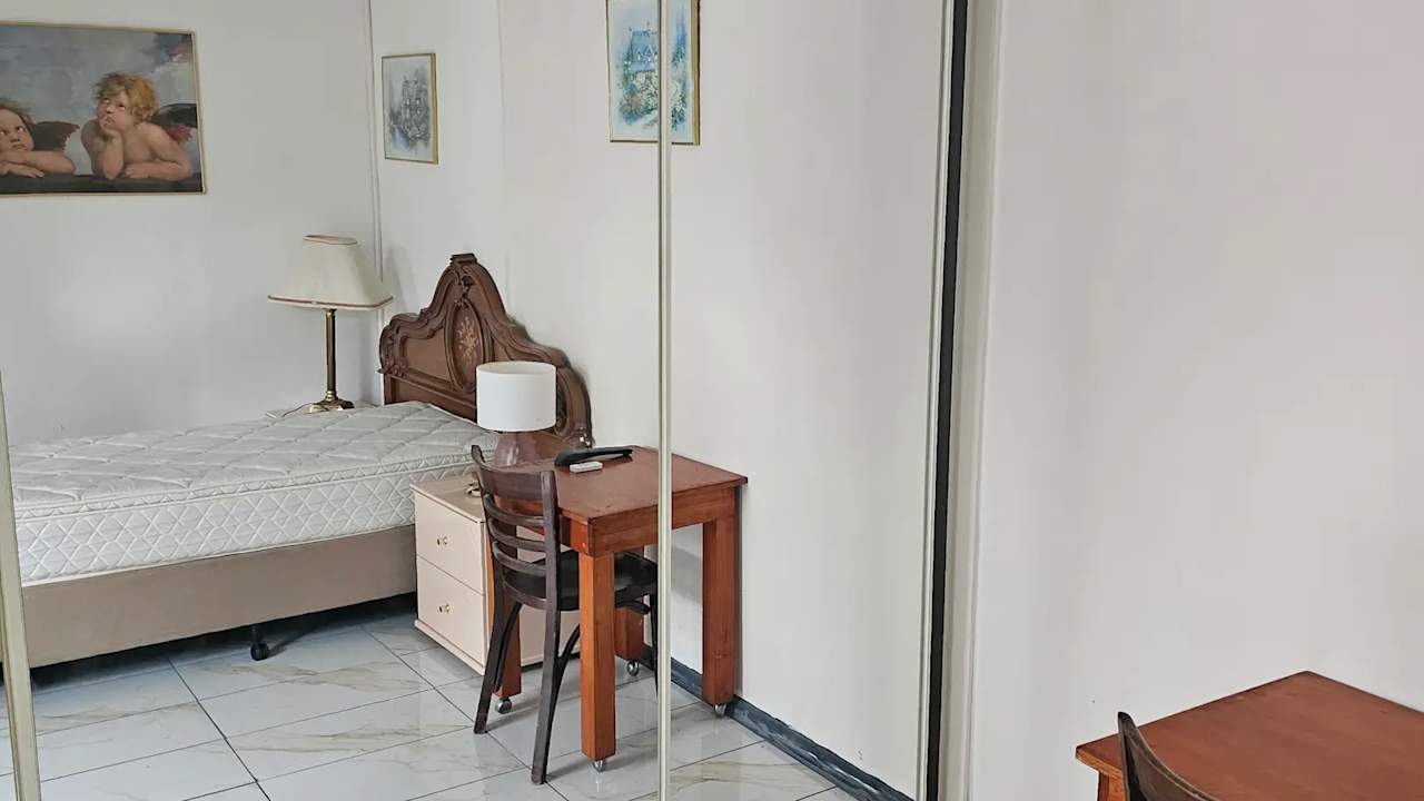 Room with own bathroom