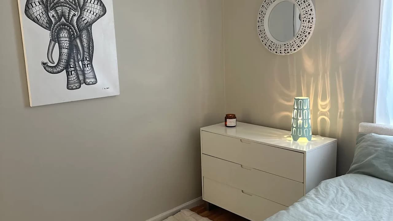 Furnished room with own bathroom
