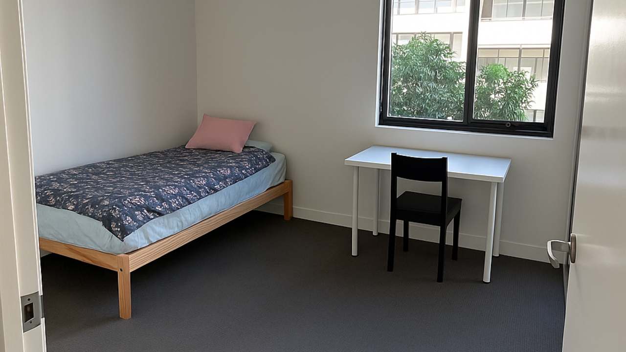 Room with own bathroom