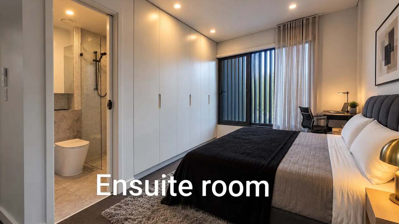 Furnished room in a share house