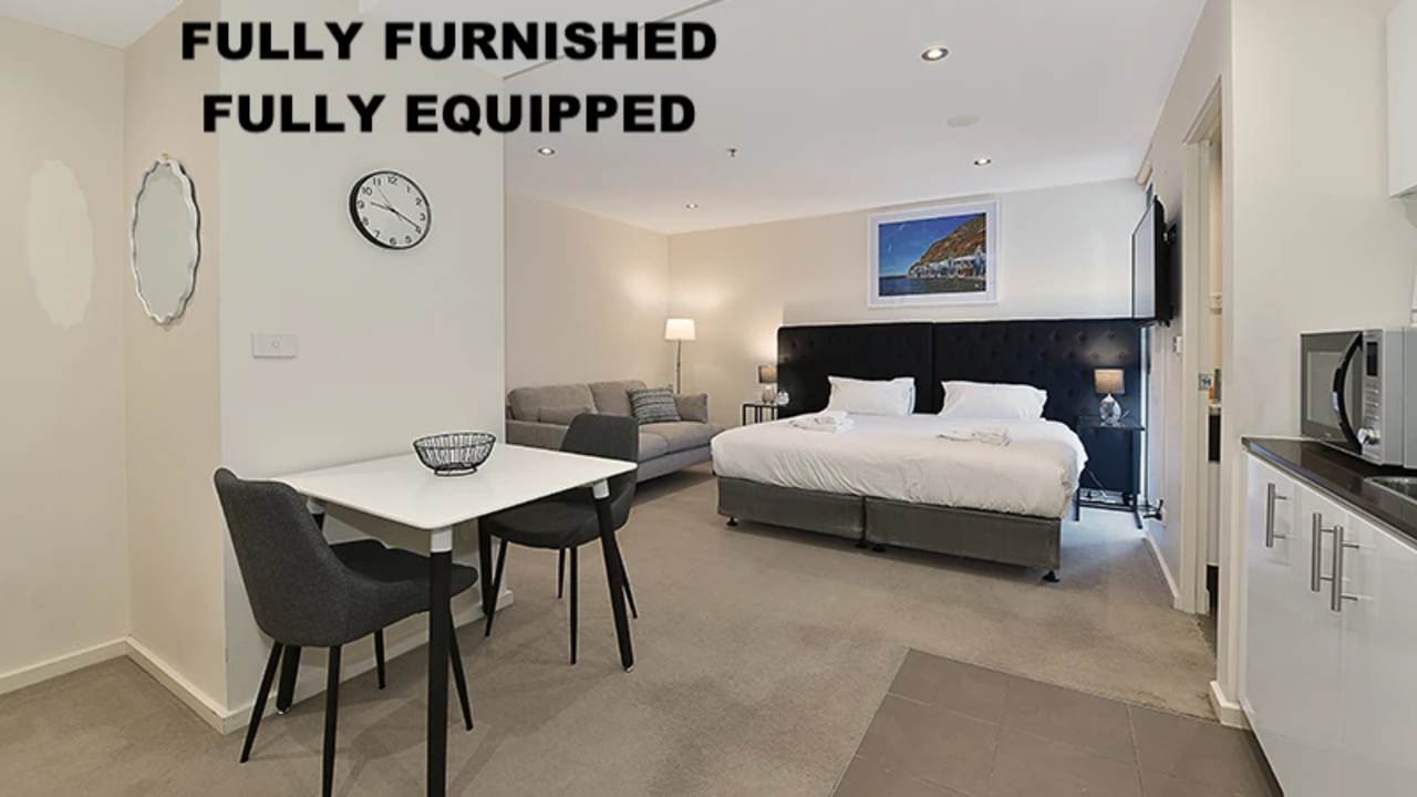 Furnished room studio flat for rent