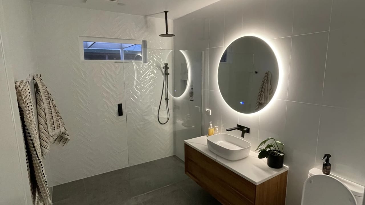 Room with own bathroom
