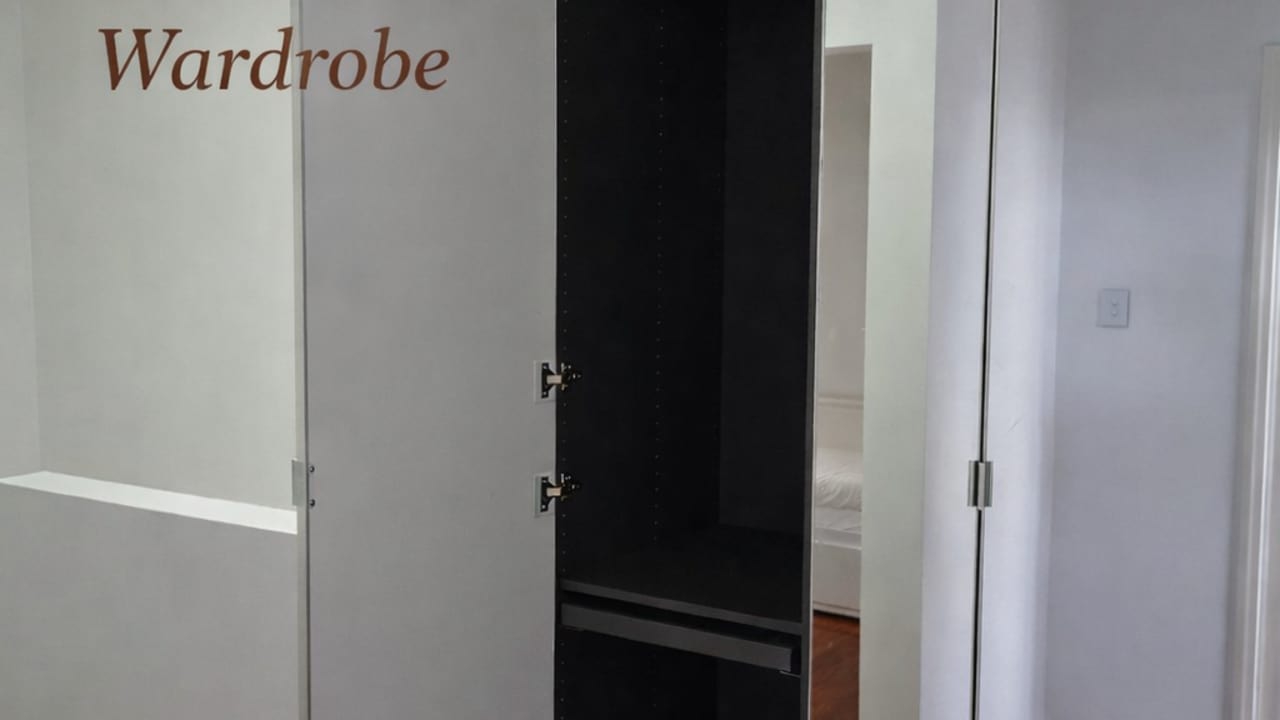 Furnished room with own bathroom