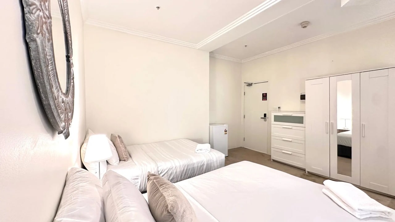 Furnished room with own bathroom