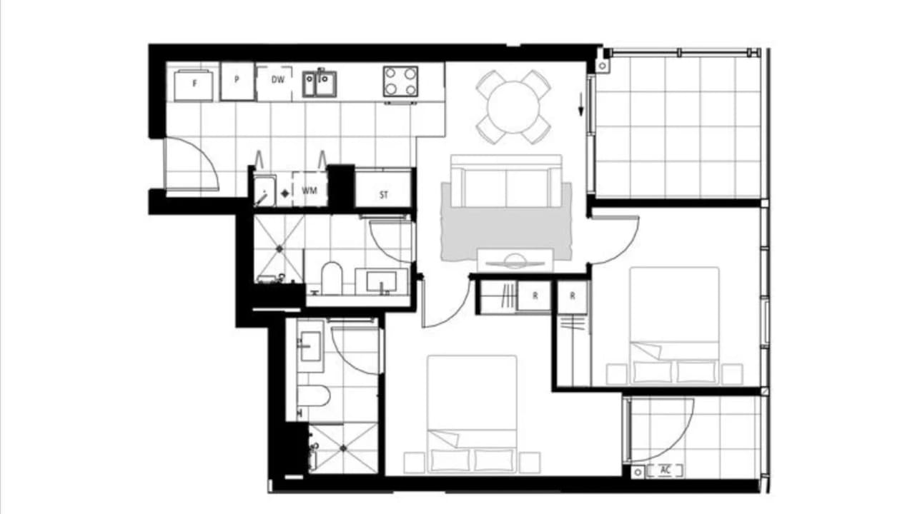 Room with ensuite in a flatshare