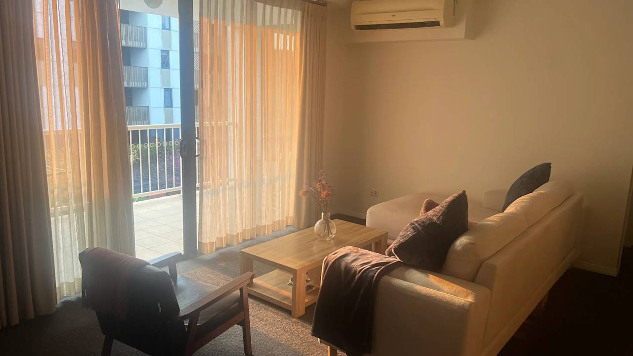 Furnished room with own bathroom