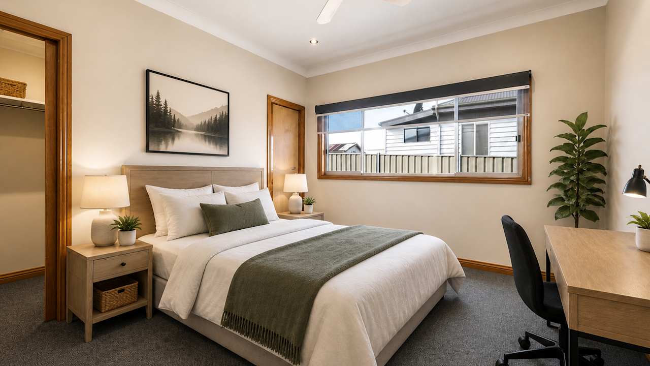 Furnished room in a share house