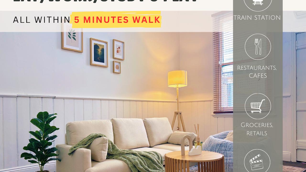 Furnished room in a share house