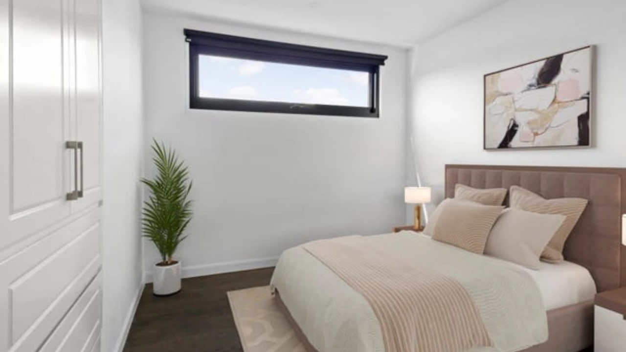 Unfurnished room with own bathroom