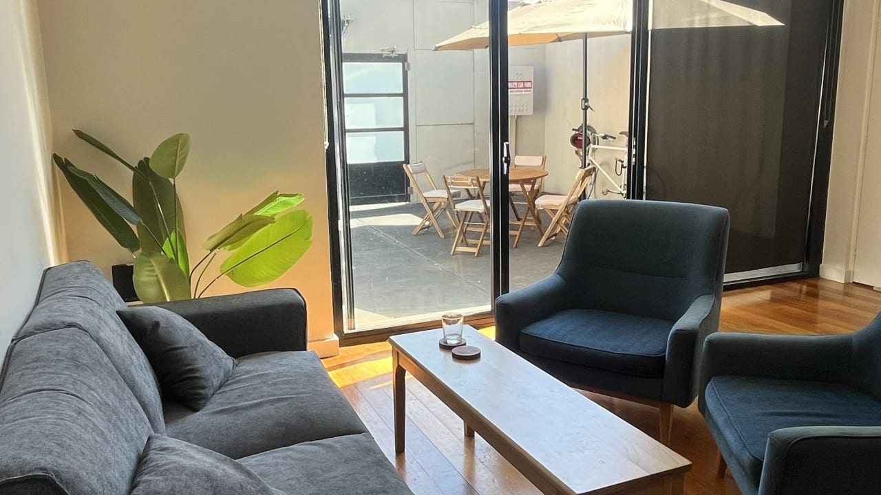 Furnished room with own bathroom