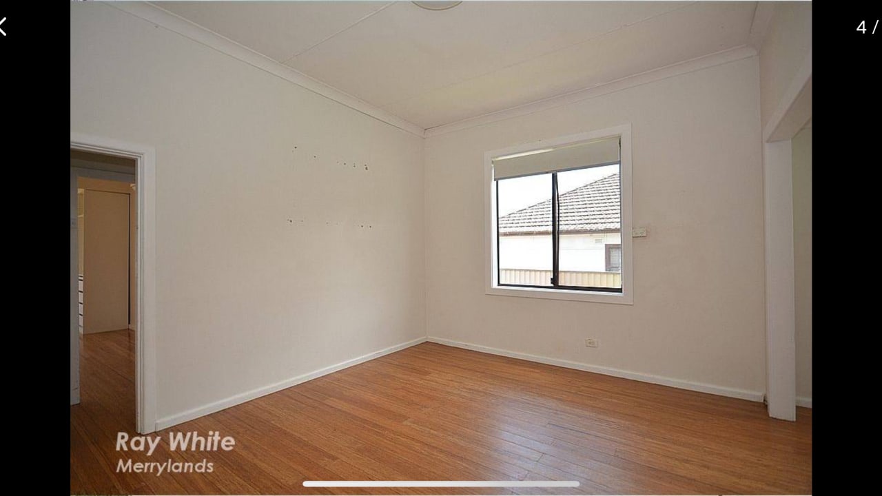 Whole property with 2 rooms for rent