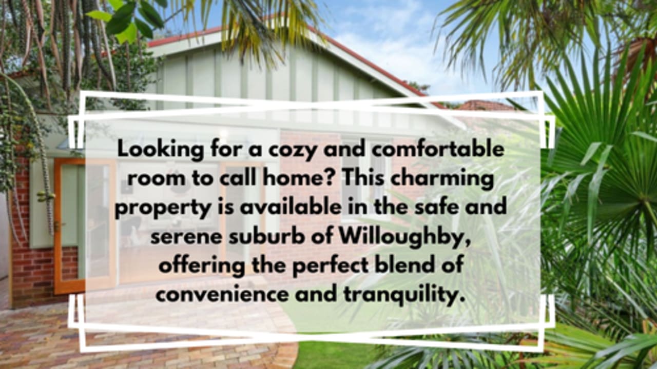 Furnished room in a share house