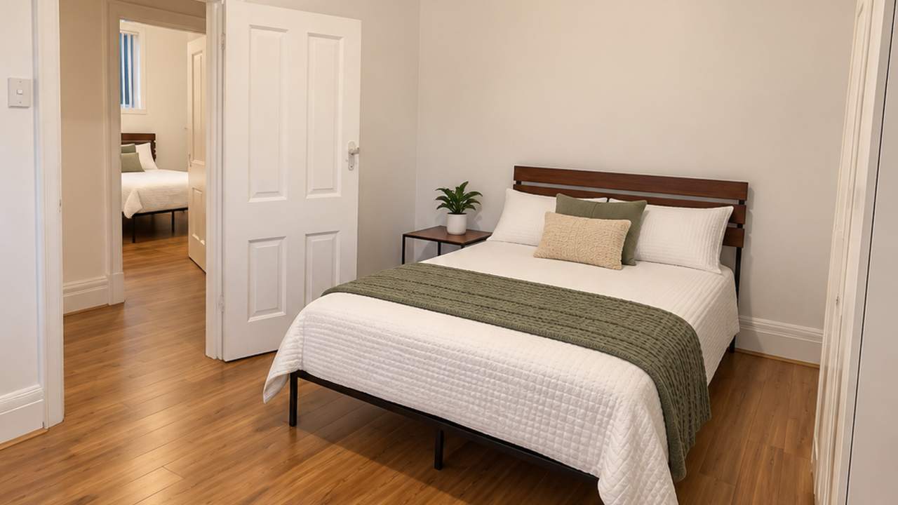 Whole property with 5 rooms for rent