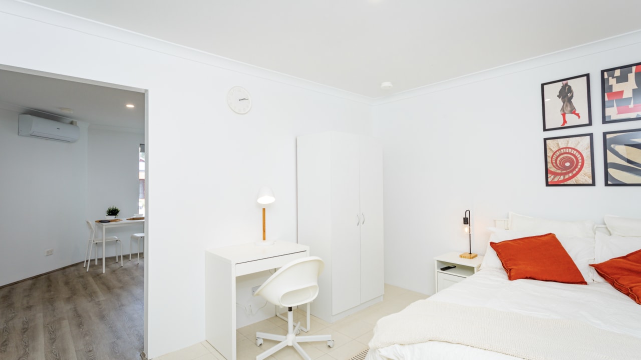 Furnished room with ensuite in a share house