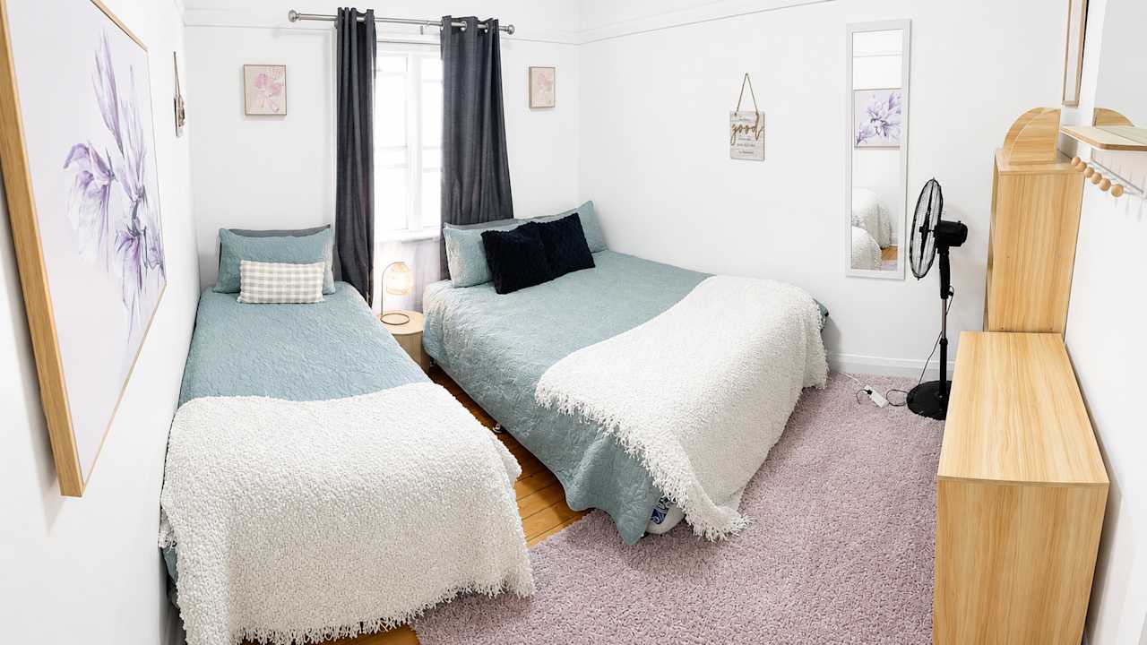 Whole property with 3 rooms for rent
