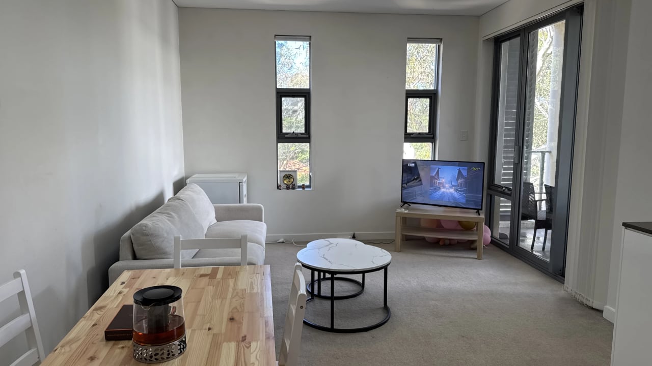 Furnished room with own bathroom