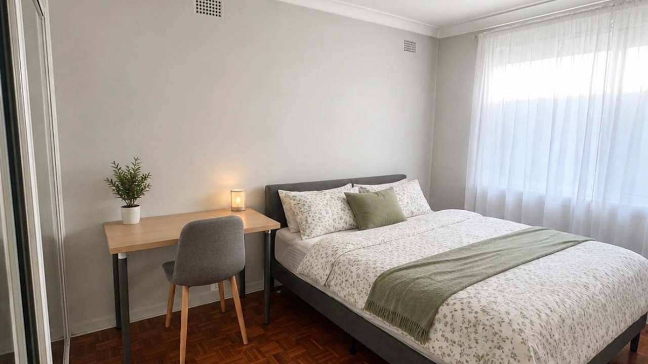 Furnished room in a share house
