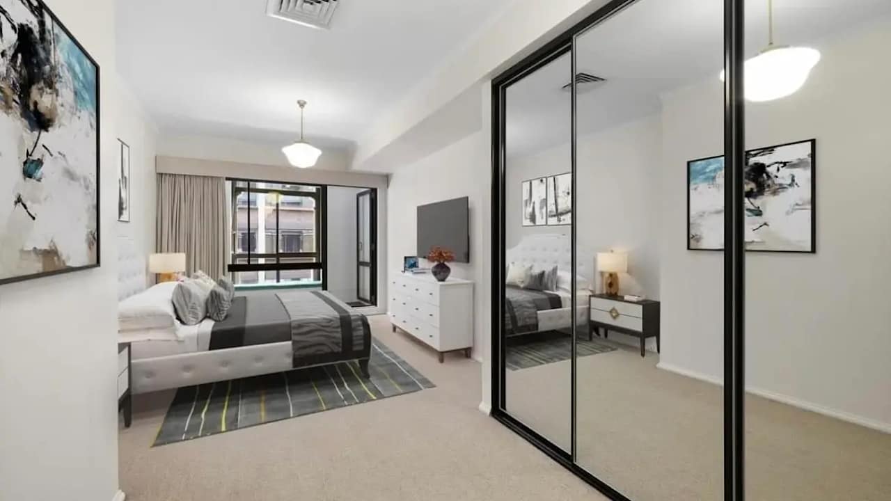 Room with own bathroom