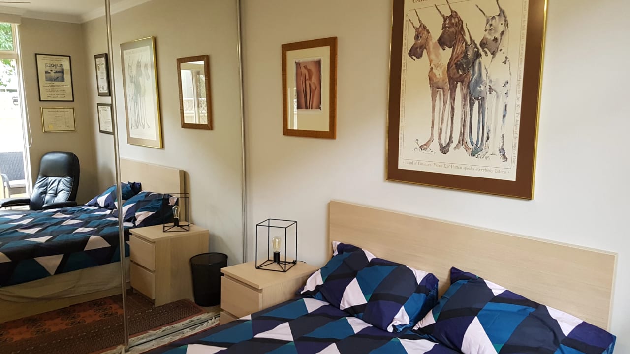 Furnished room with own bathroom
