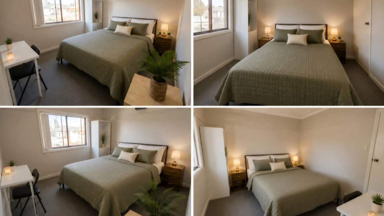 Furnished room in a share house
