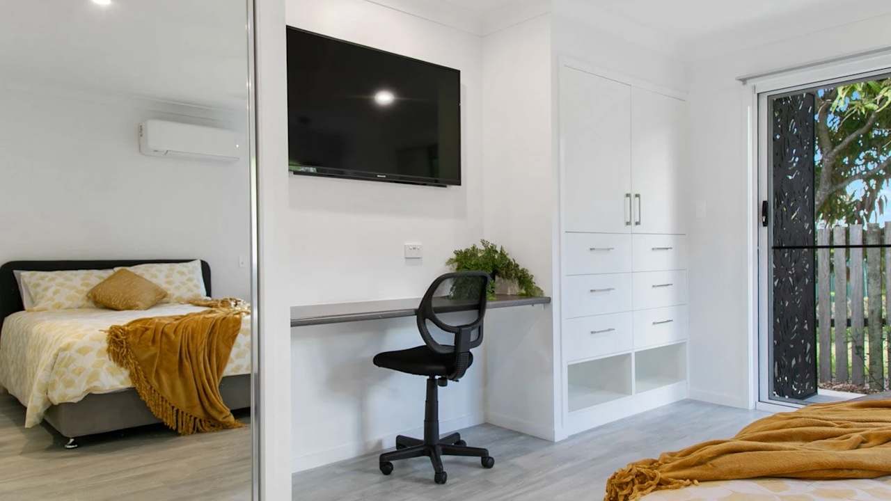 Furnished room with ensuite in a share house