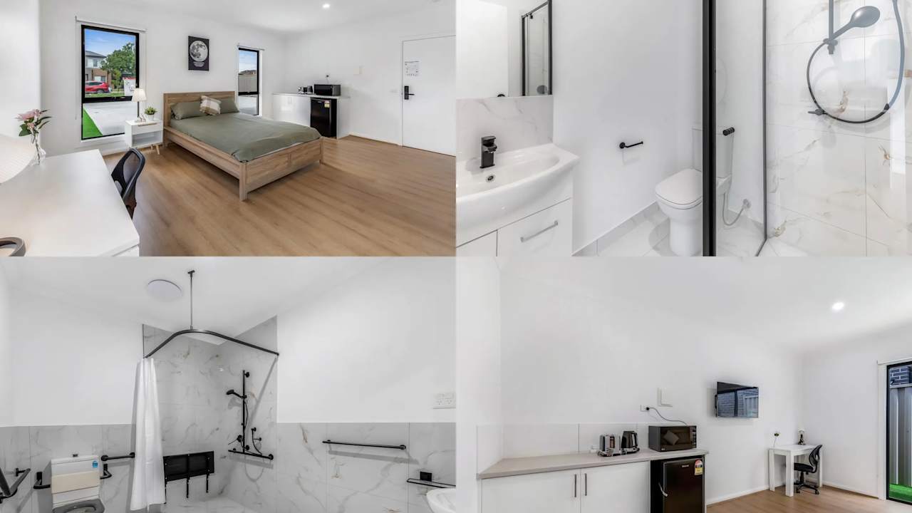 Furnished room with ensuite in a share house