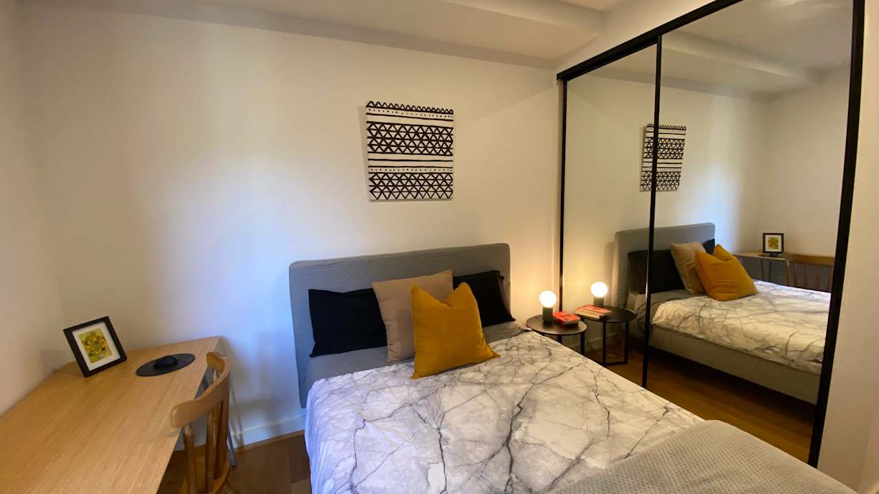 Furnished room with own bathroom