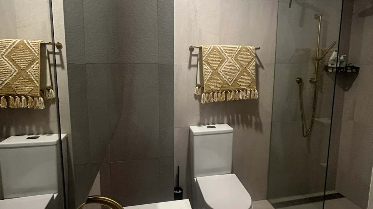 Room with own bathroom