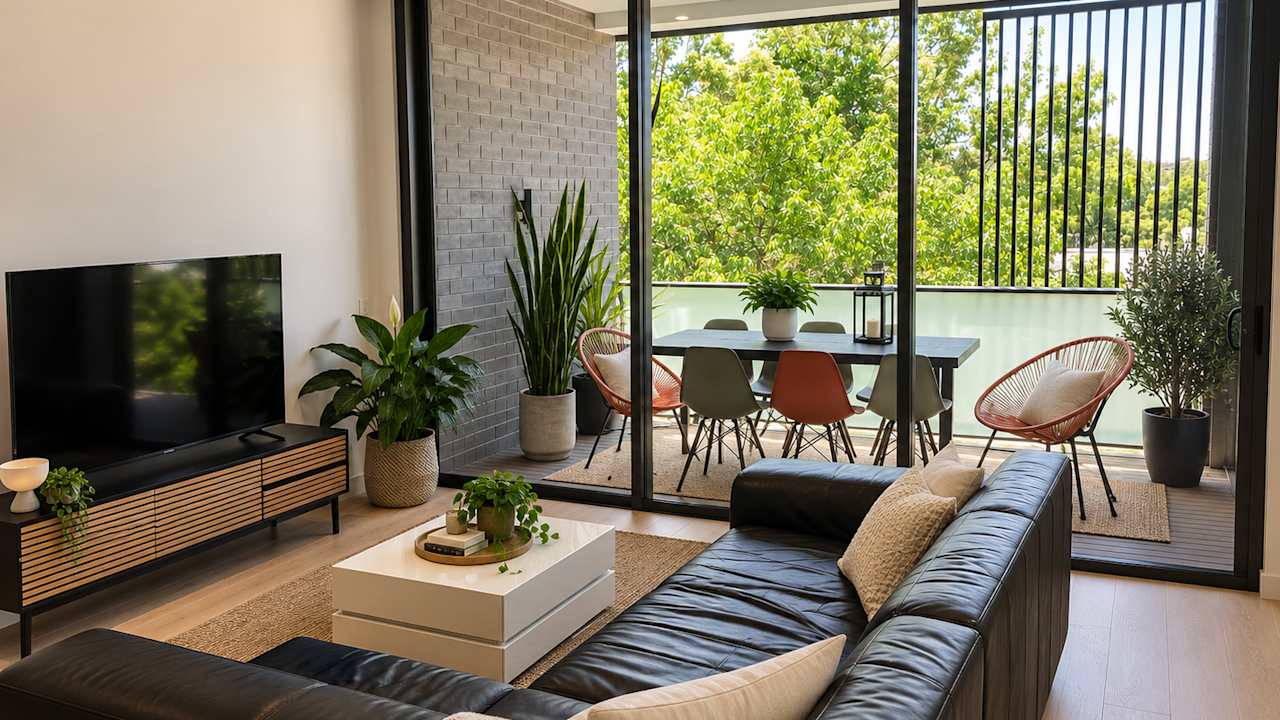 Furnished room with own bathroom