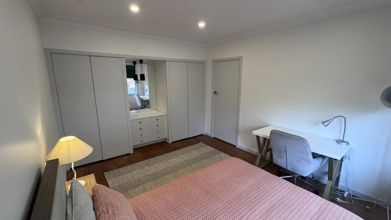 Room with own bathroom