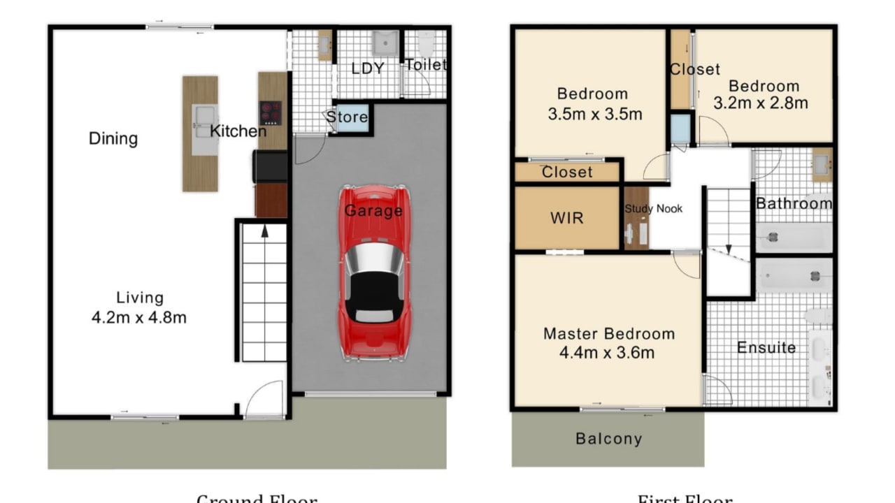 Furnished room in a share house