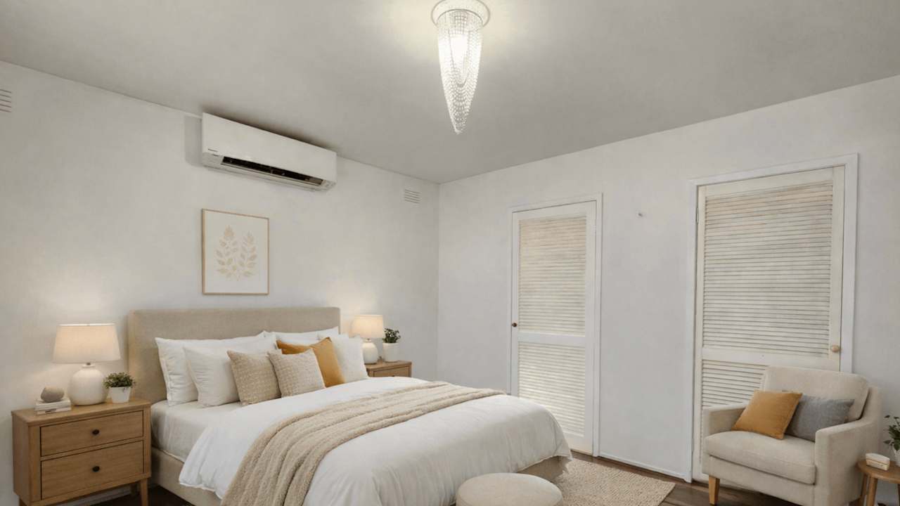 Furnished room in a share house