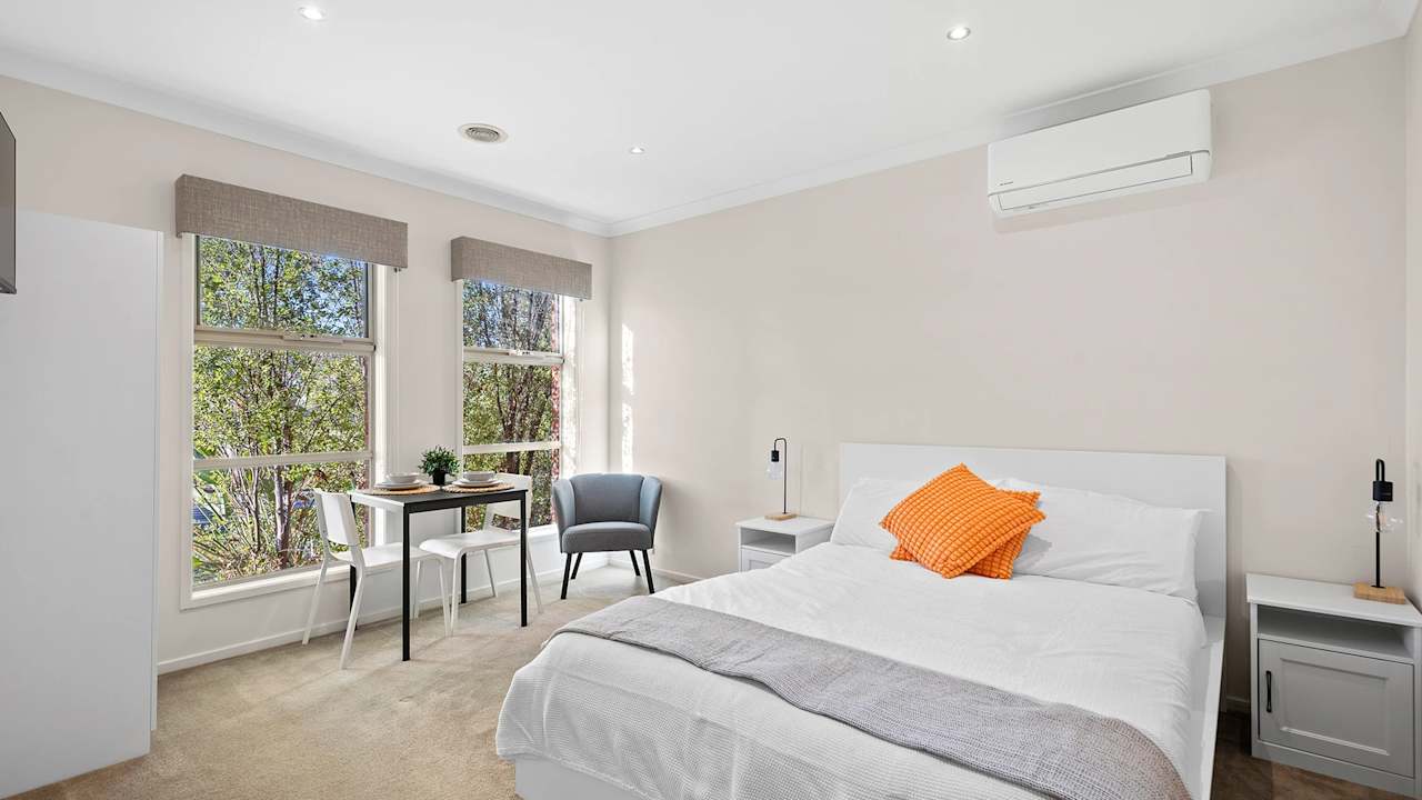 Furnished room with ensuite in a share house